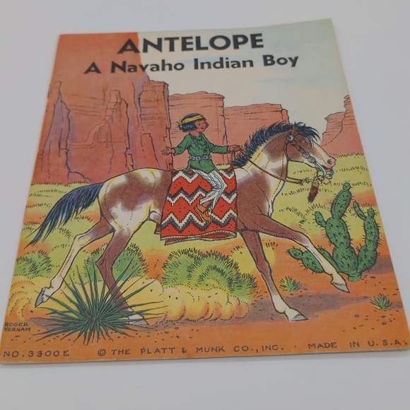 Antelope A Navaho Indian Boy Book 1935 Copyright - Picture 1 of 3
